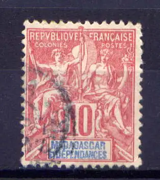 (023) Madagaskar Nr.44                   O  gestempelt 