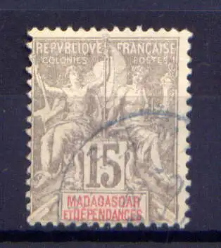 (024) Madagaskar Nr.45                   O  gestempelt 