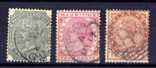 (030) Mauritius Nr.67/9                   O  gestempelt 