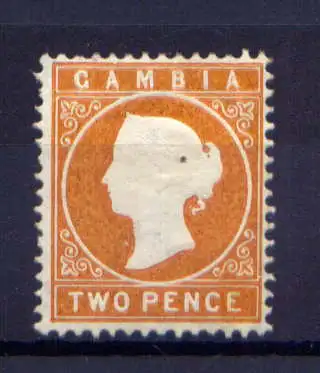 (006) Gambia Nr.14                   (*)  ohne Gummierung