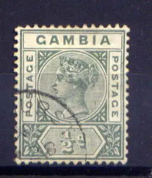 (010) Gambia Nr.20                   O  gestempelt