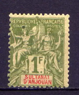 (009) Anjouan Nr.13                   *  ungebraucht
