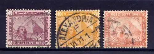 (300) Ägypten Nr.40/2 x                   O  gestempelt
