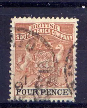 (041) Britische Südafrika - Gesellschaft Nr.19         O  gestempelt