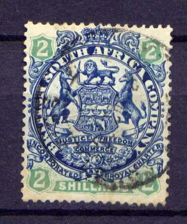 (050) Britische Südafrika - Gesellschaft Nr.33         O  gestempelt