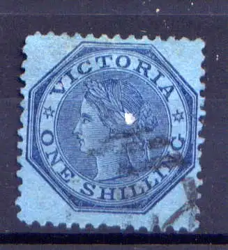 (010) Victoria Nr.47         O  gestempelt