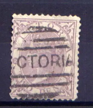 (012) Victoria Nr.67         O  gestempelt