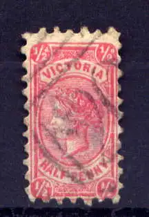 (014) Victoria Nr.75         O  gestempelt