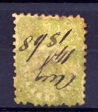 (019) Tasmanien SM Nr.1         O  Handschriftlich