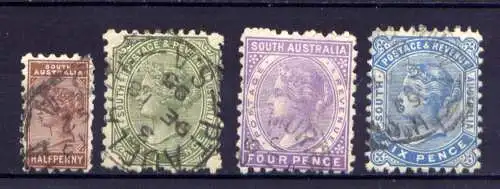 (082)  Südaustralien Nr.51/4         O  gestempelt