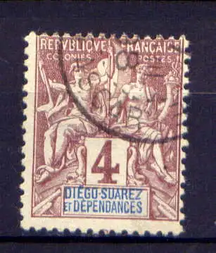 (005)  Diego Suarez Nr.27         O  gestempelt