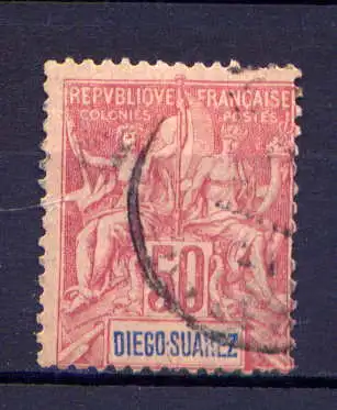 (020)  Diego Suarez Nr.48         O  gestempelt