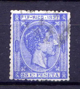 (003)  Puerto Rico Nr.14         O  gestempelt