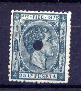 (004)  Puerto Rico Nr.18         (*)  ohne Gummierung