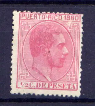 (006)  Puerto Rico Nr.28         (*)  ohne Gummierung