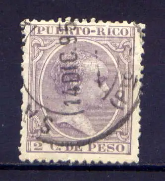 (012)  Puerto Rico Nr.78        O  gestempelt