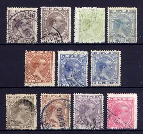(017)  Puerto Rico ex.Nr.115/26         O  gestempelt + *  ungebraucht