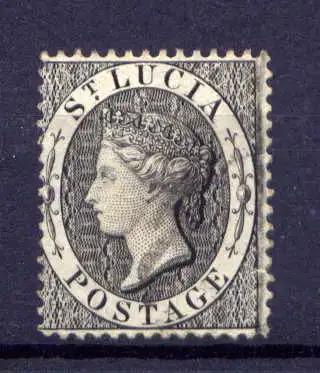 (004)  St. Lucia Nr.7           O  gestempelt