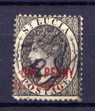(008)  St. Lucia Nr.14           O  gestempelt