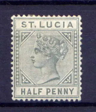 (011)  St. Lucia Nr.18 I           *  ungebraucht