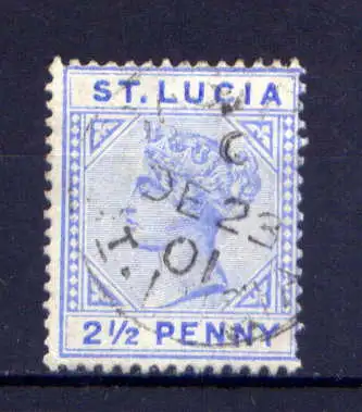 (015)  St. Lucia Nr.21 I           O  gestempelt