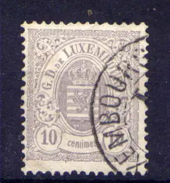 (724) Luxemburg Nr.40 A               O  gestempelt