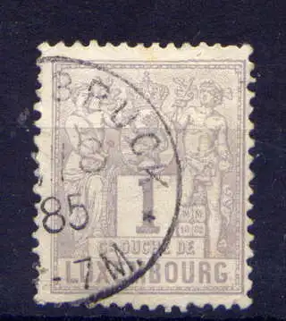 (725) Luxemburg Nr.45 B               O  gestempelt