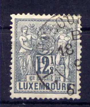 (727) Luxemburg Nr.50               O  gestempelt