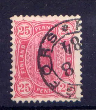 (813) Finnland Nr.17 B        O  gestempelt