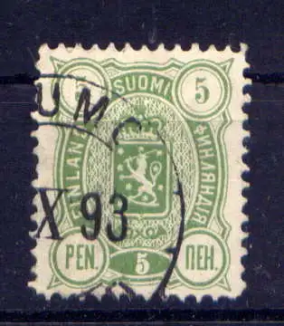 (819) Finnland Nr.28 A        O  gestempelt