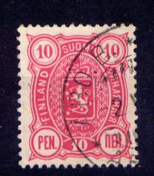 (820) Finnland Nr.29 B        O  gestempelt
