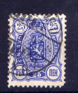 (822) Finnland Nr.31 A        O  gestempelt
