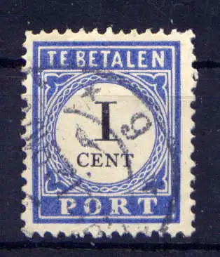 (1581) Niederlande Porto Nr.14               O  gestempelt 