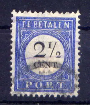 (1582) Niederlande Porto Nr.16               O  gestempelt 