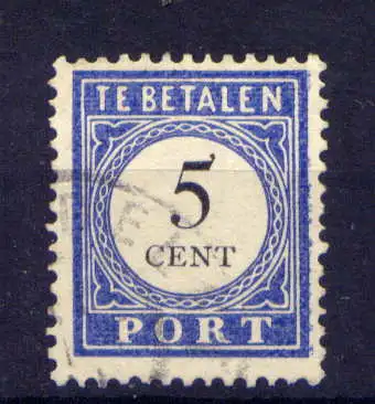 (1583) Niederlande Porto Nr.19               O  gestempelt 