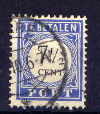 (1584) Niederlande Porto Nr.21               O  gestempelt 