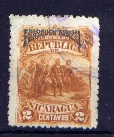 (300) Nicaragua Dienst Nr.22         O  gestempelt