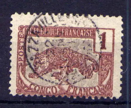 (002) Französisch-Kongo Nr.30          O  gestempelt