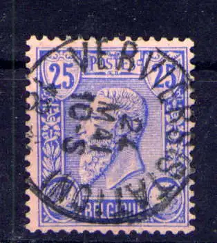 (2307) Belgien Nr.44        O  gestempelt