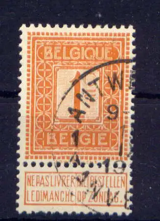 (2314) Belgien Nr.89        O  gestempelt