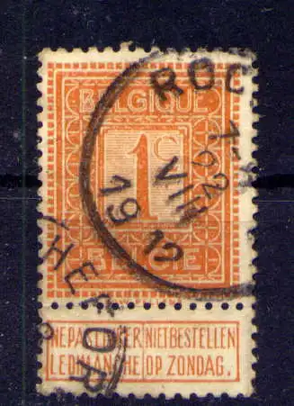 (2315) Belgien Nr.89        O  gestempelt