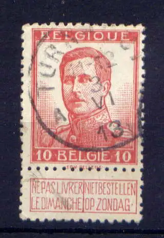 (2320) Belgien Nr.100 I        O  gestempelt