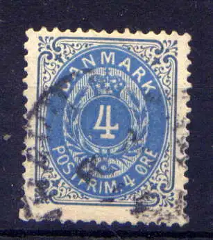 (1017) Dänemark Nr.23 I A        O  gestempelt