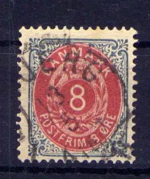 (1019) Dänemark Nr.25 I A        O  gestempelt