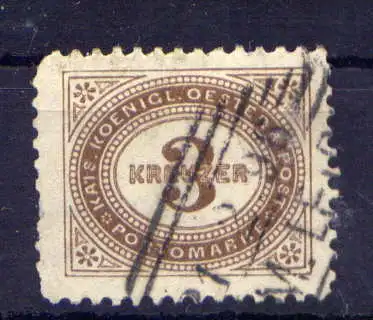 (4262b) Österreich Porto Nr.3        O  gestempelt