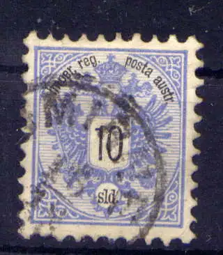 (4267) Österreich Post in der Levante Nr.11        O  gestempelt