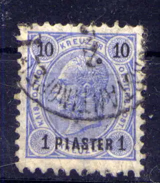 (4270) Österreich Post in der Levante Nr.23        O  gestempelt