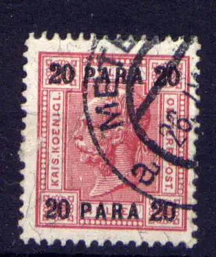 (4272) Österreich Post in der Levante Nr.33        O  gestempelt