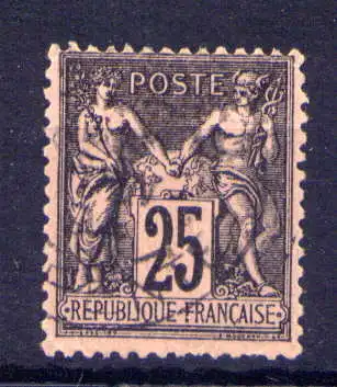 (2201) Frankreich Nr.80                 O  gestempelt