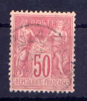 (2206) Frankreich Nr.81 II                 O  gestempelt